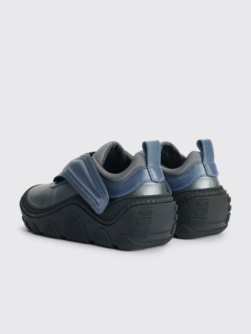 靴 KIKO KOSTADINOV Tonkin Strap Leather Kiko Kostadinov Tonkin Strap Shoe Leather Lime / Serpentine