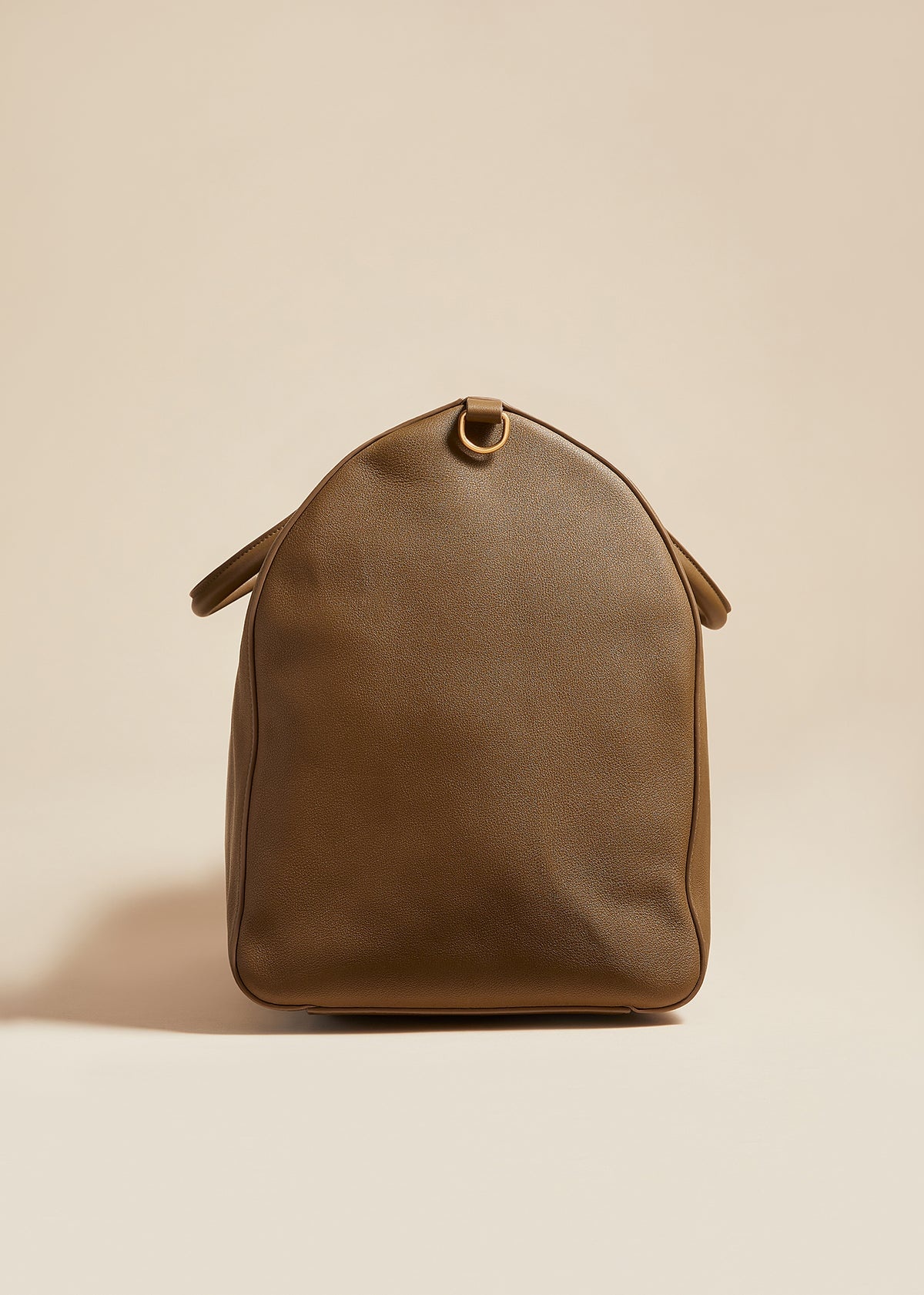 The Pierre Weekender Bag in Toffee Pebbled Leather - 3