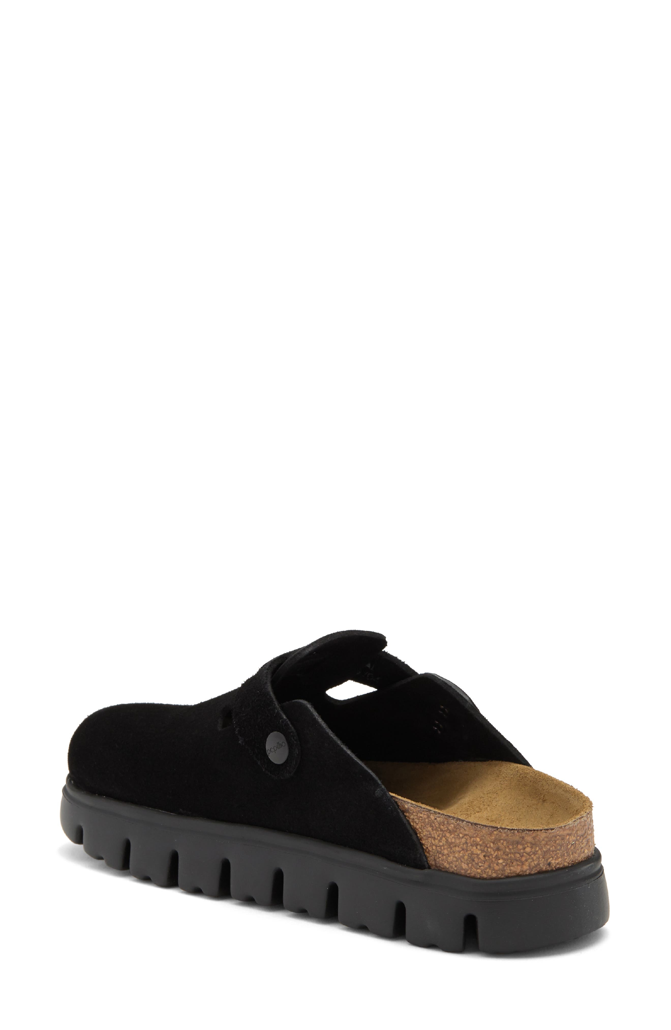 Birkenstock Boston Chunky Platform Clog in Black at Nordstrom - 3