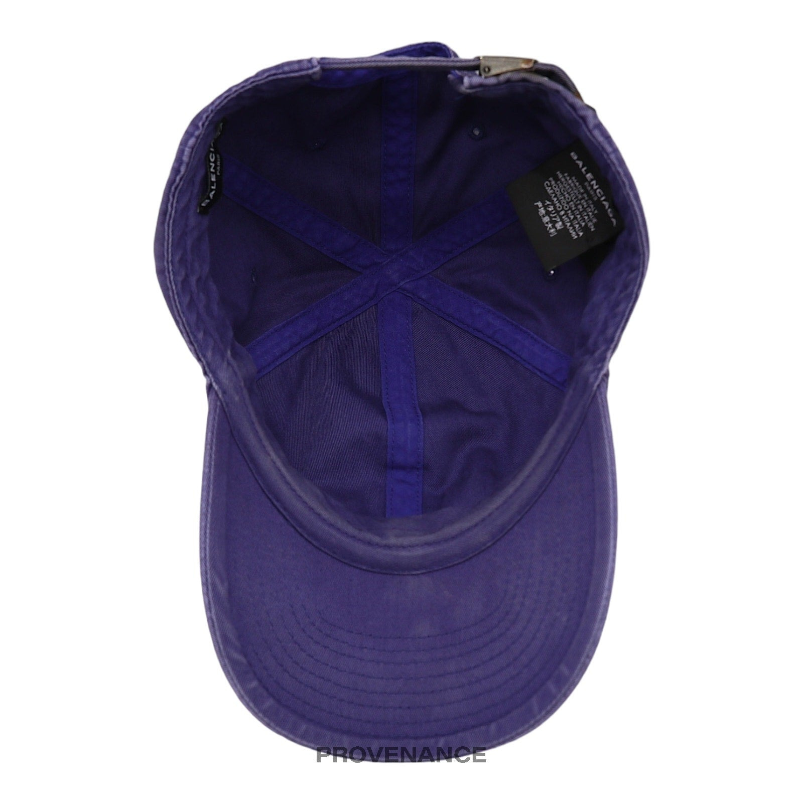 Balenciaga Campaign Cap - Washed Blue - 8