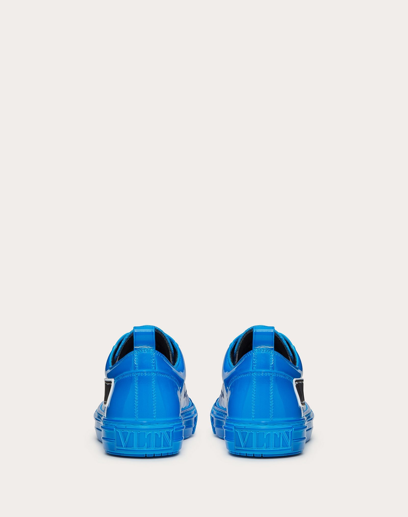 Giggies Low-top Sneaker in Neon Patent Calfskin - 3