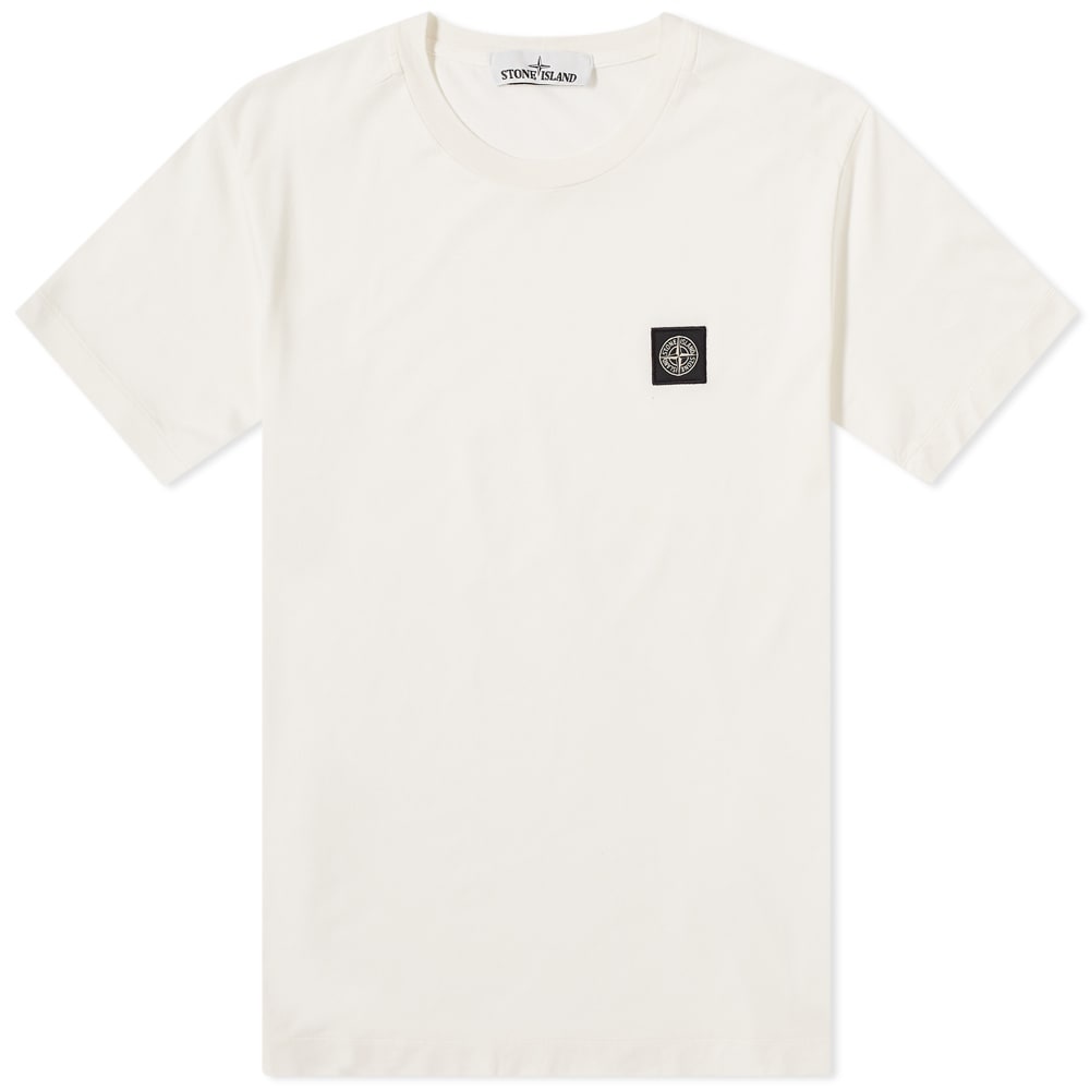 Stone Island Patch Logo Tee - 1