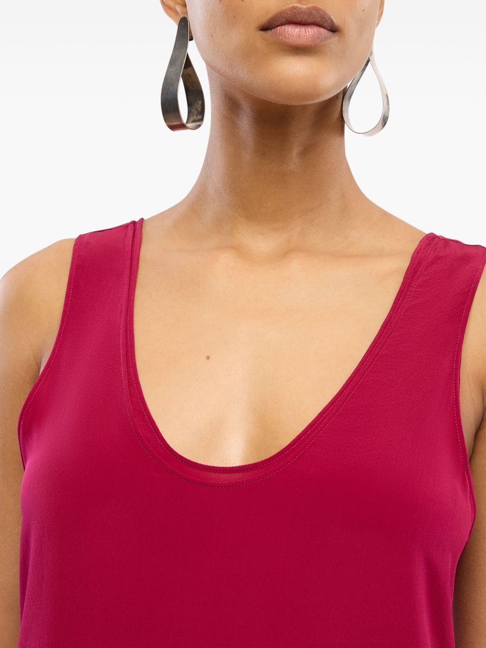 silk tank dress - 5