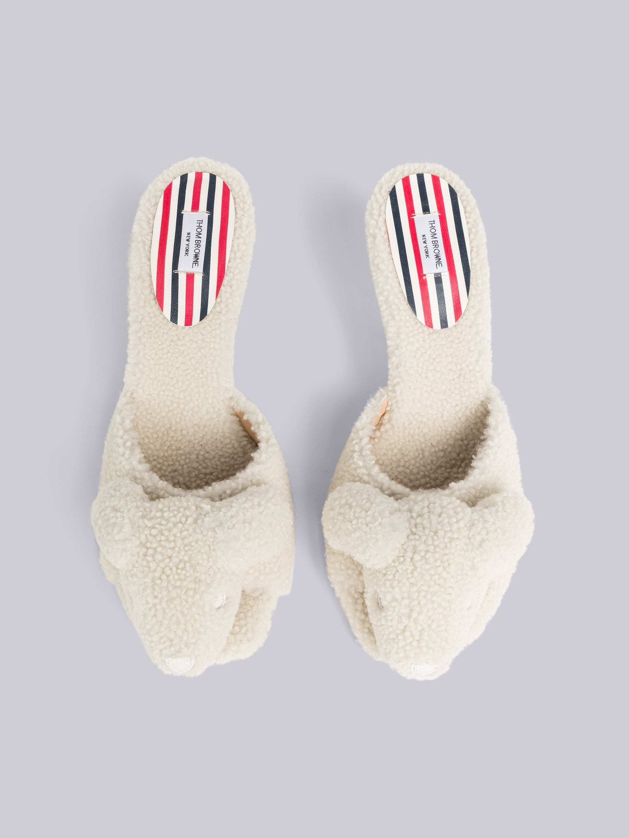 Shearling Heeled Hector Mule - 4