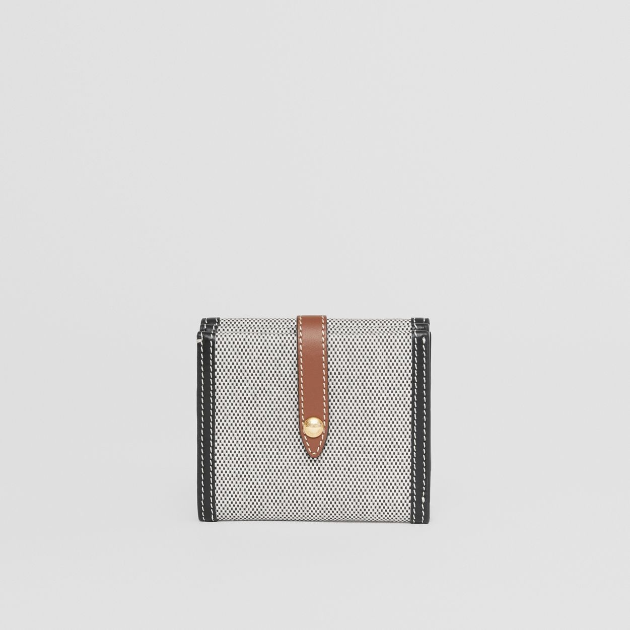 Horseferry Print Cotton Canvas Folding Wallet - 5