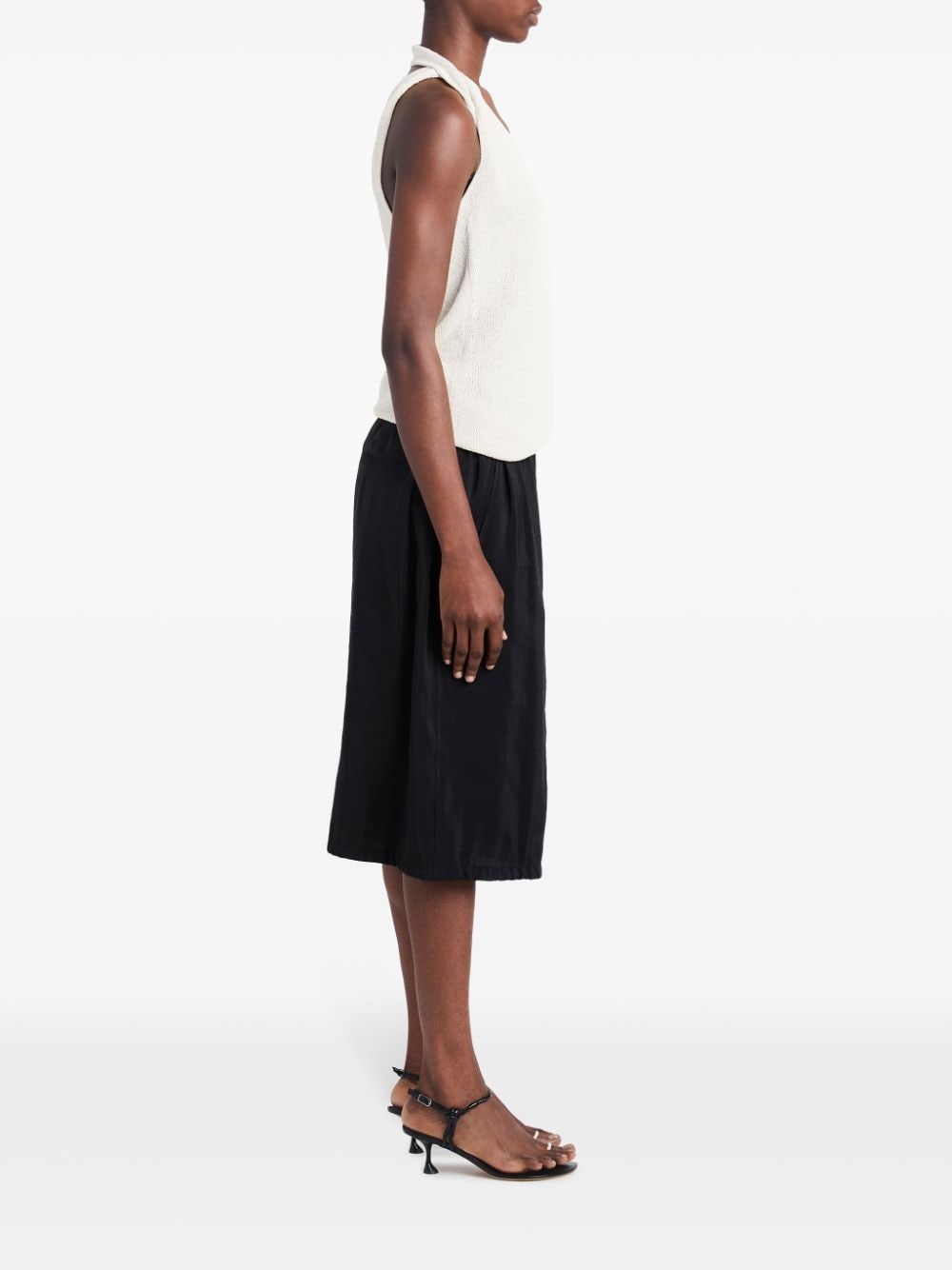 knitted halterneck top - 3