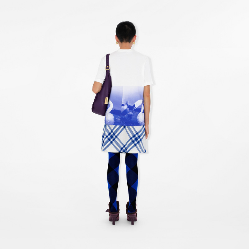 Swan Print T-shirt 4