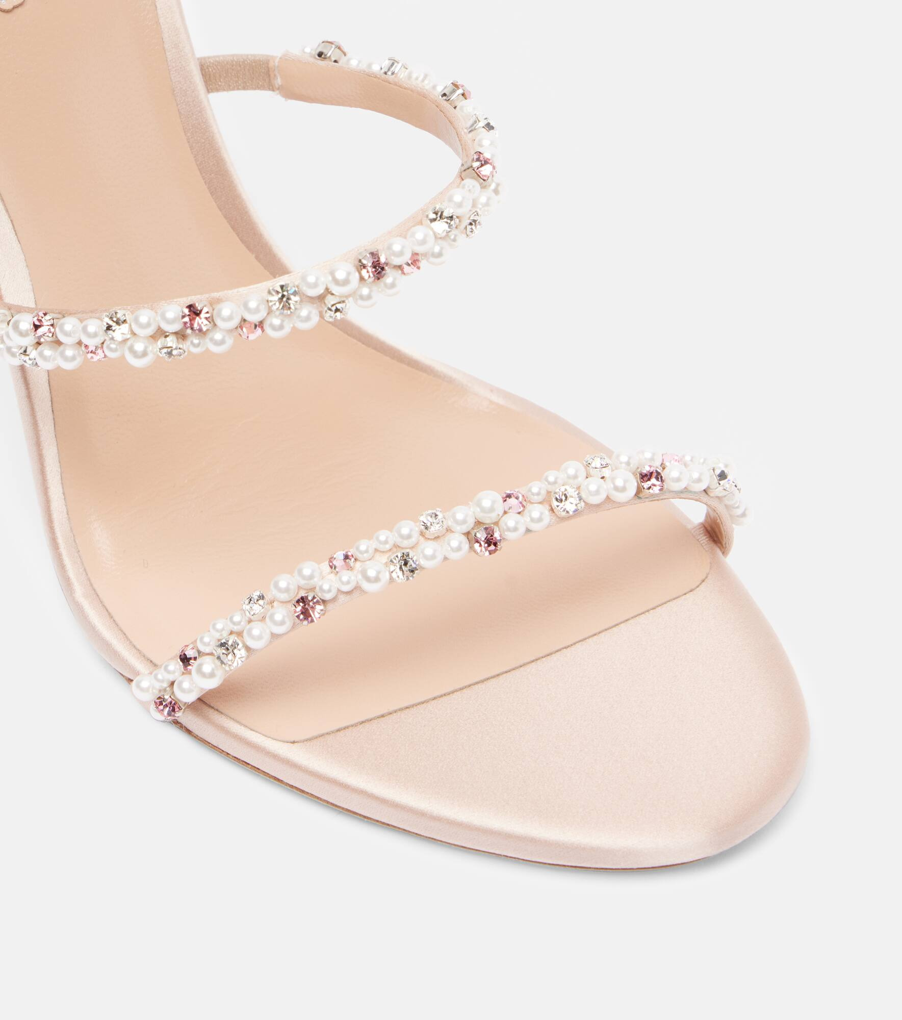 Cleo 105 embellished satin sandals - 5