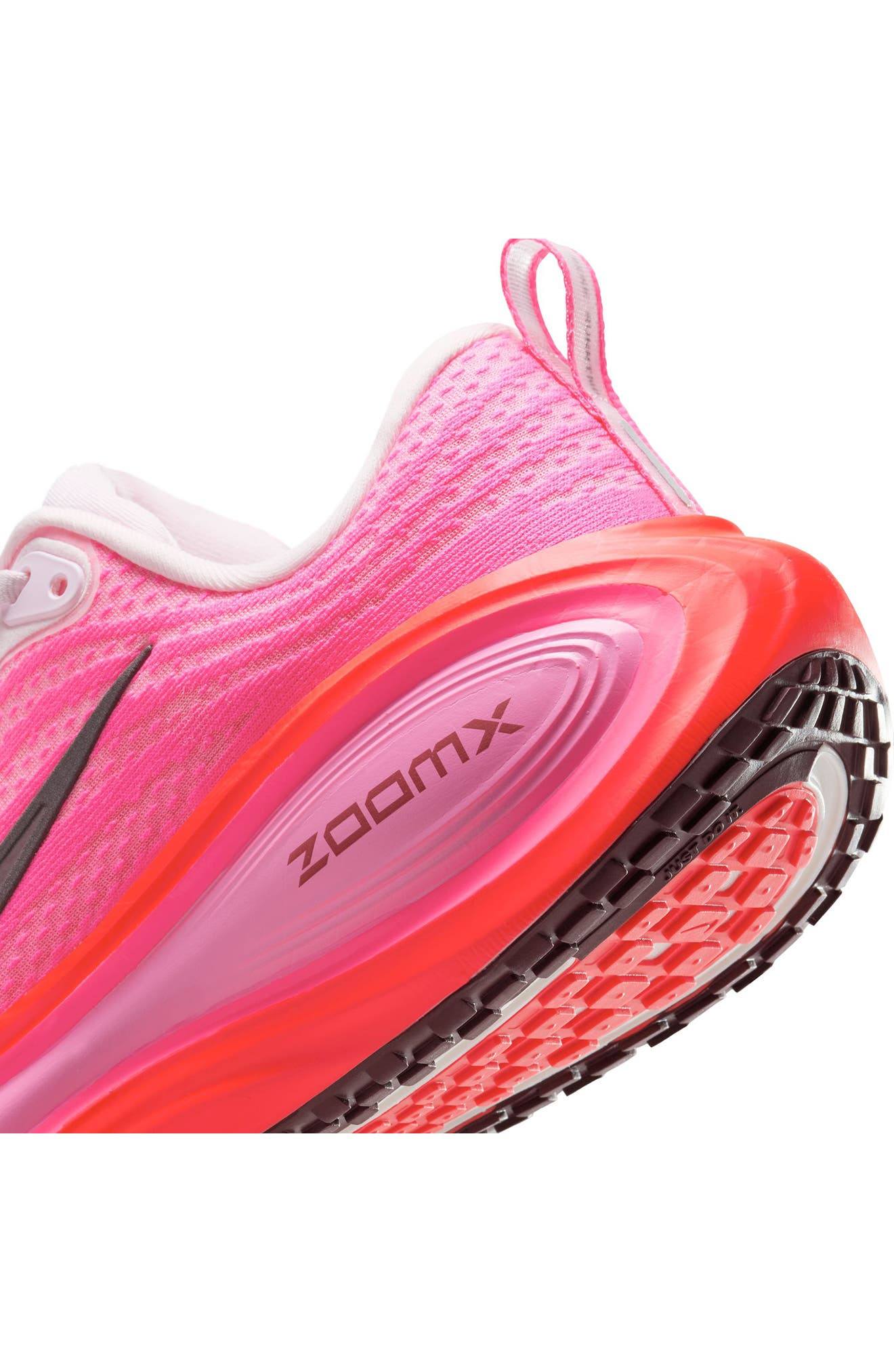 Nike Vomero Plus Running Shoe in Pink/Burgundy/Crimson at Nordstrom - 8