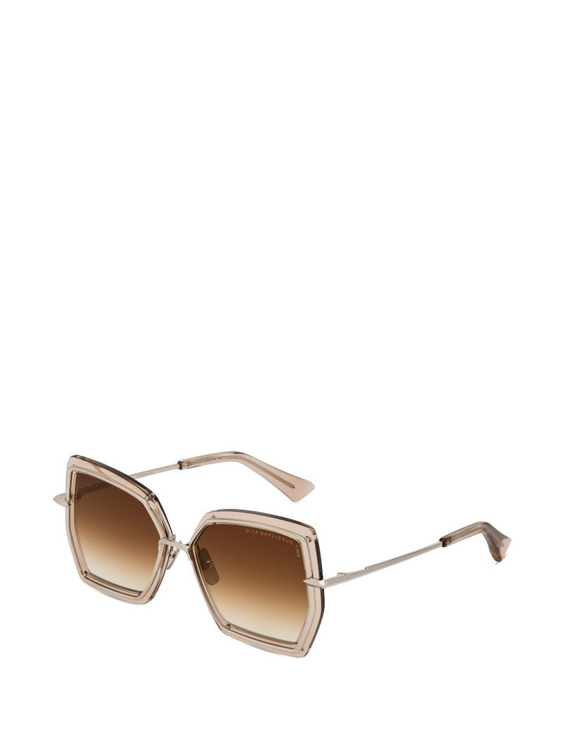 DITA geometric-shape sunglasses outlook