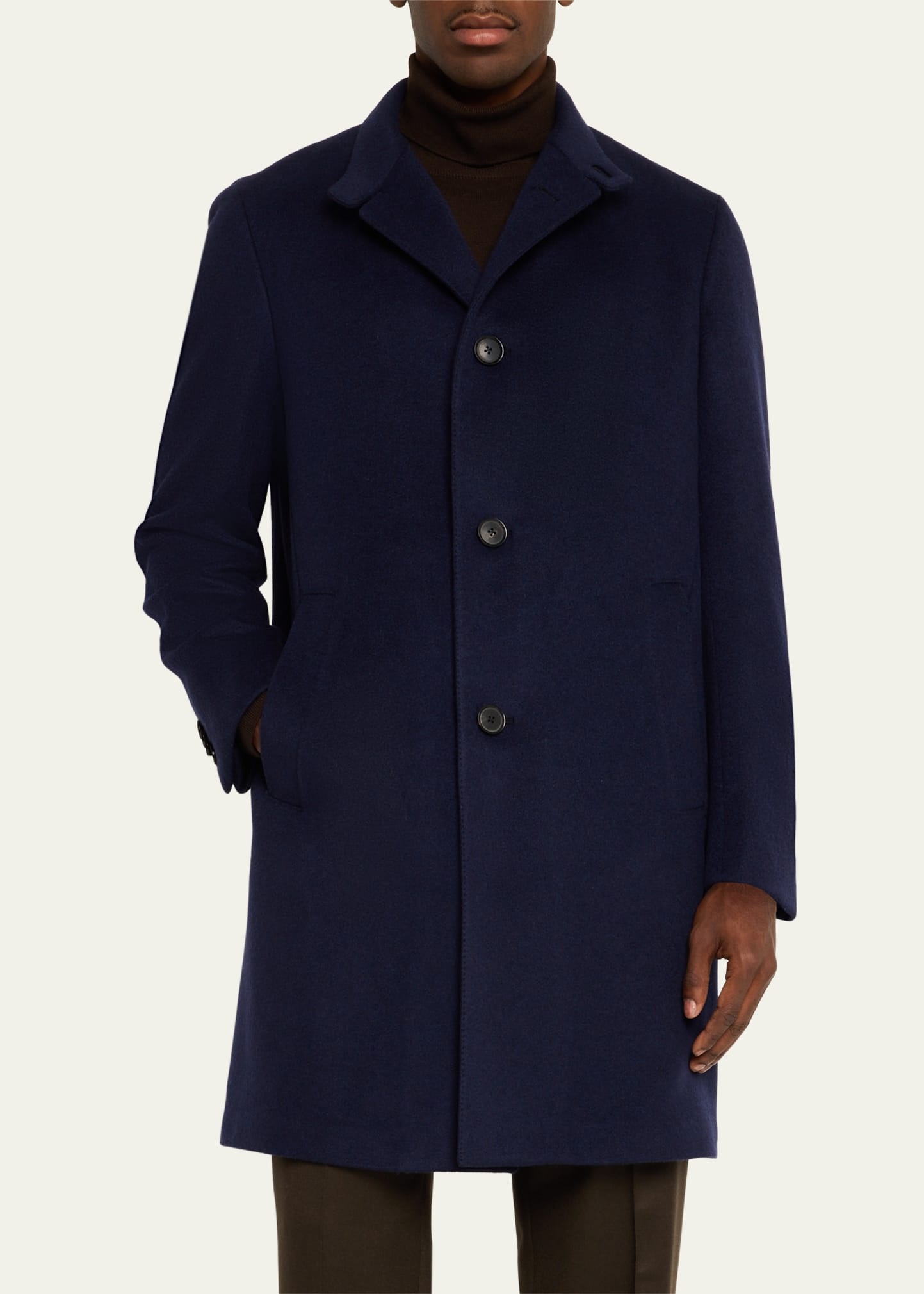 Men's Oasi Cashmere Overcoat - 4