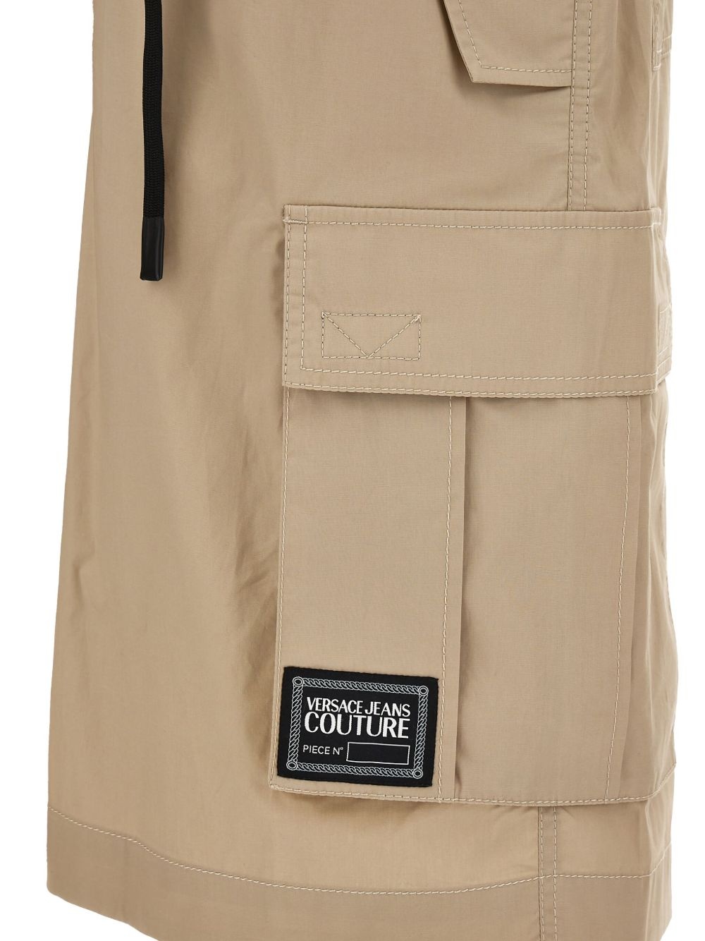 appliqué cargo shorts - 4