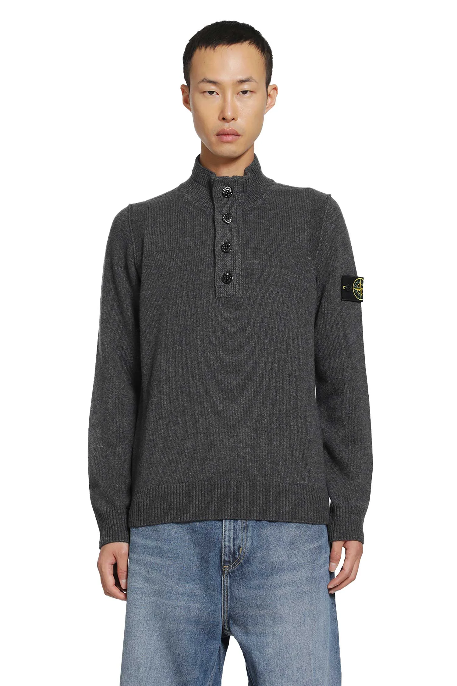 5100040 Lambswool Half-zip Jumper - 1
