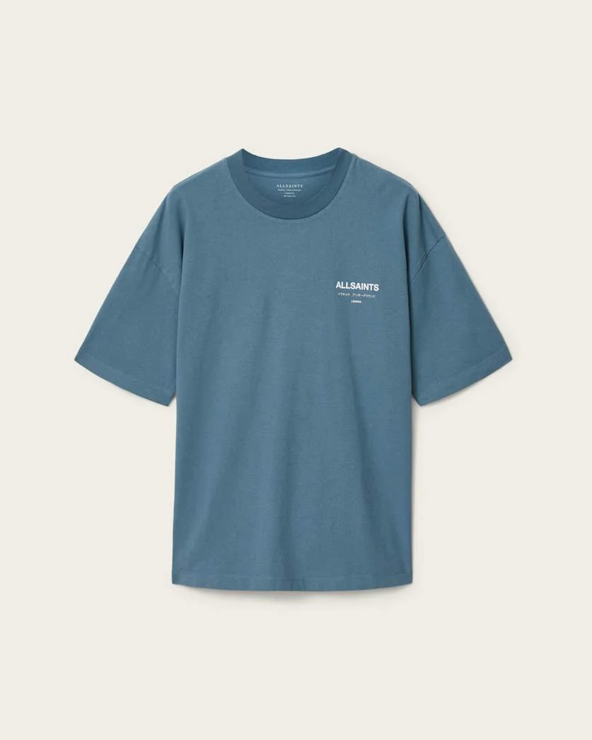 UNDERGROUND OVERSIZED CREW NECK T-SHIRT - 1