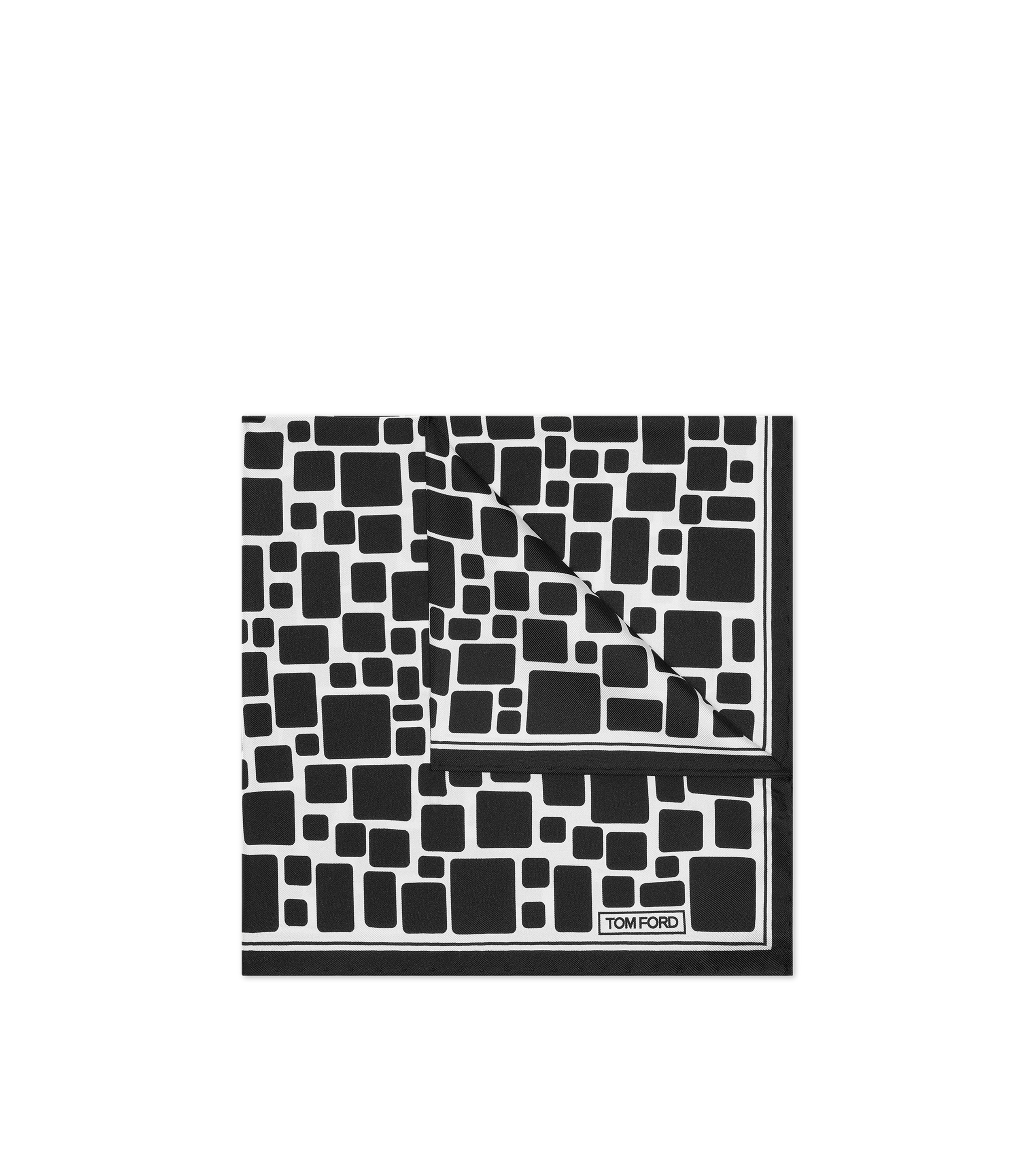SQUARES FRAME POCKET SQUARE - 2