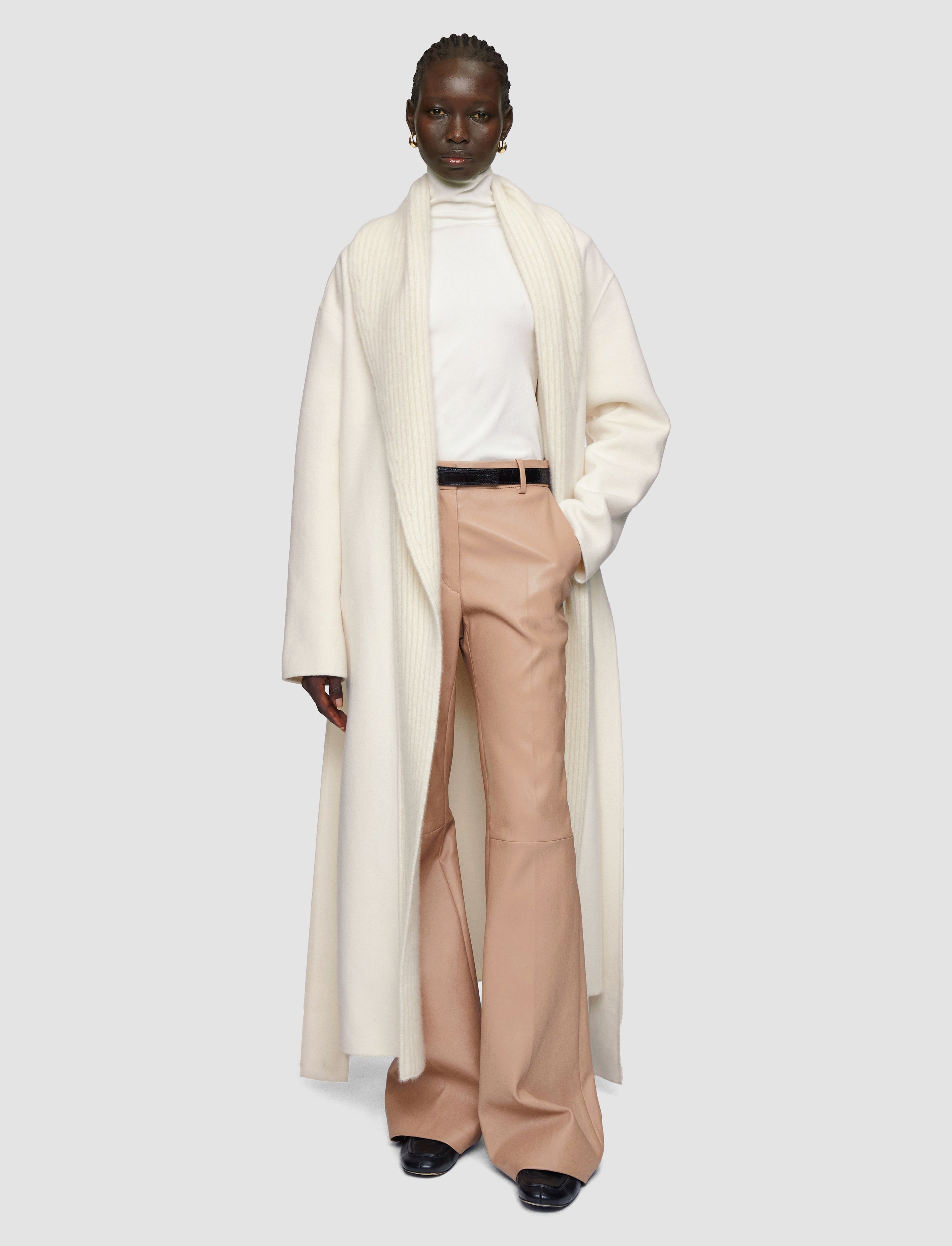 Rica Double Face Cashmere Coat - 3