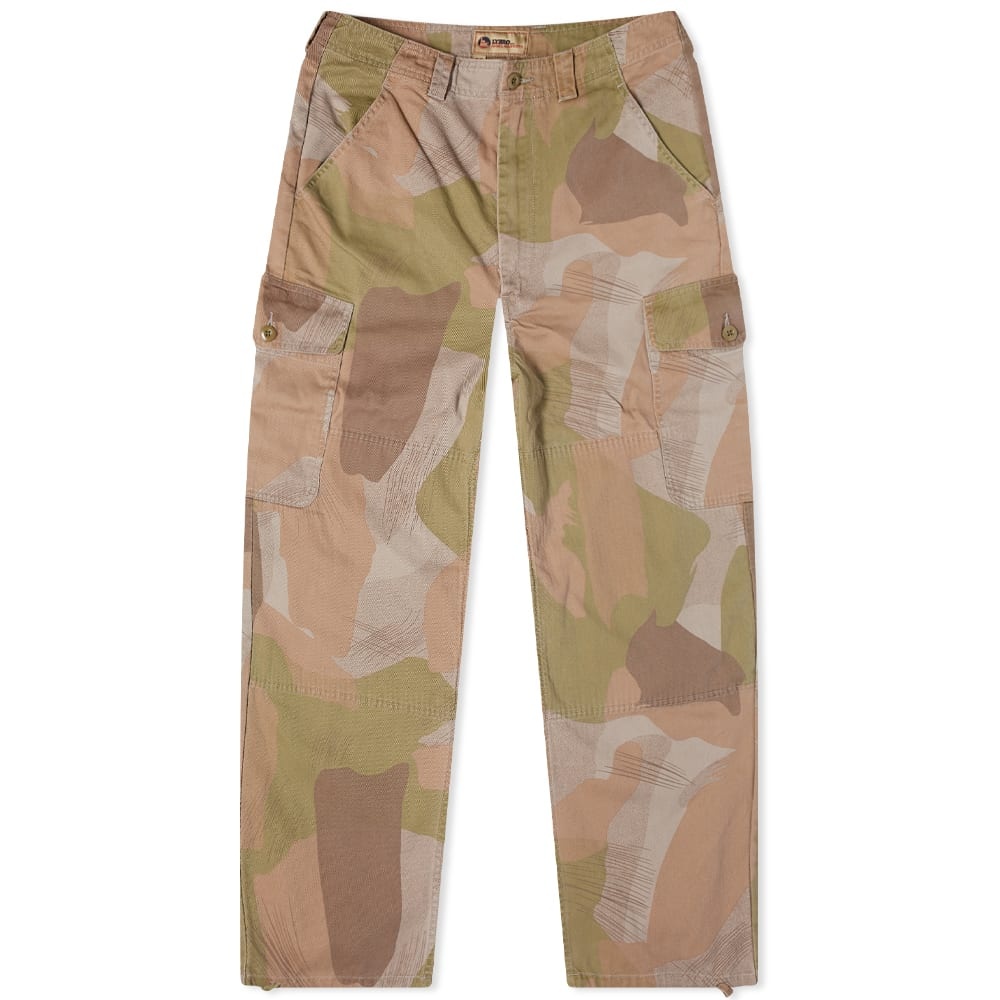 Nigel Cabourn Lybro Piped Cargo Pant - 1