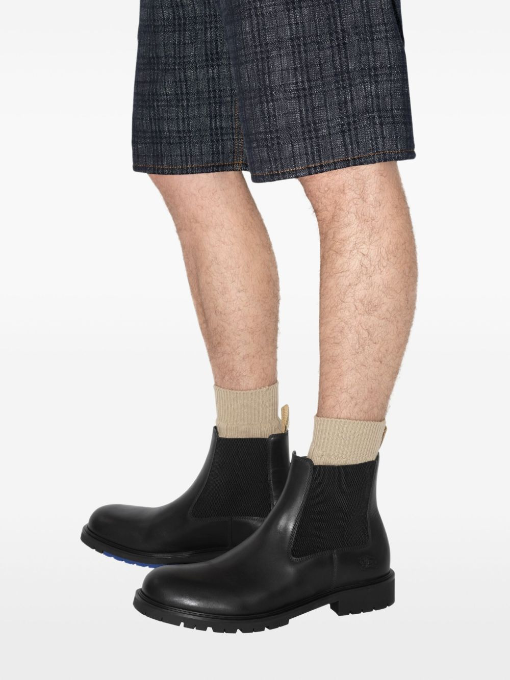 leather Chelsea boots - 5