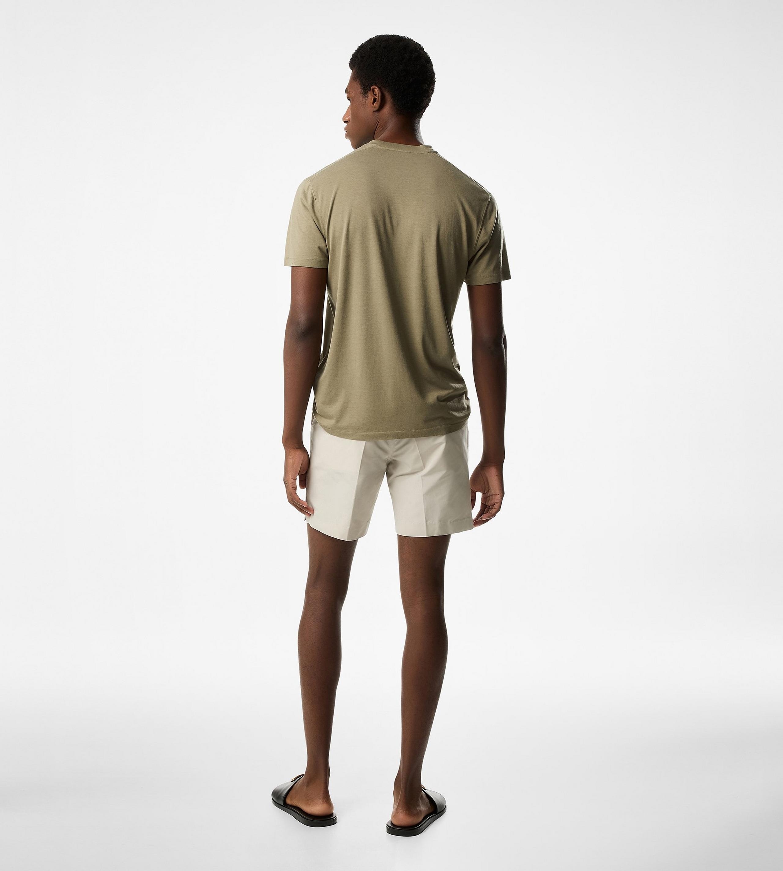TECHNICAL FAILLE TAILORED SHORTS - 3