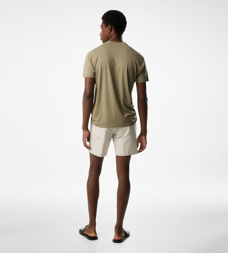 TECHNICAL FAILLE TAILORED SHORTS 3