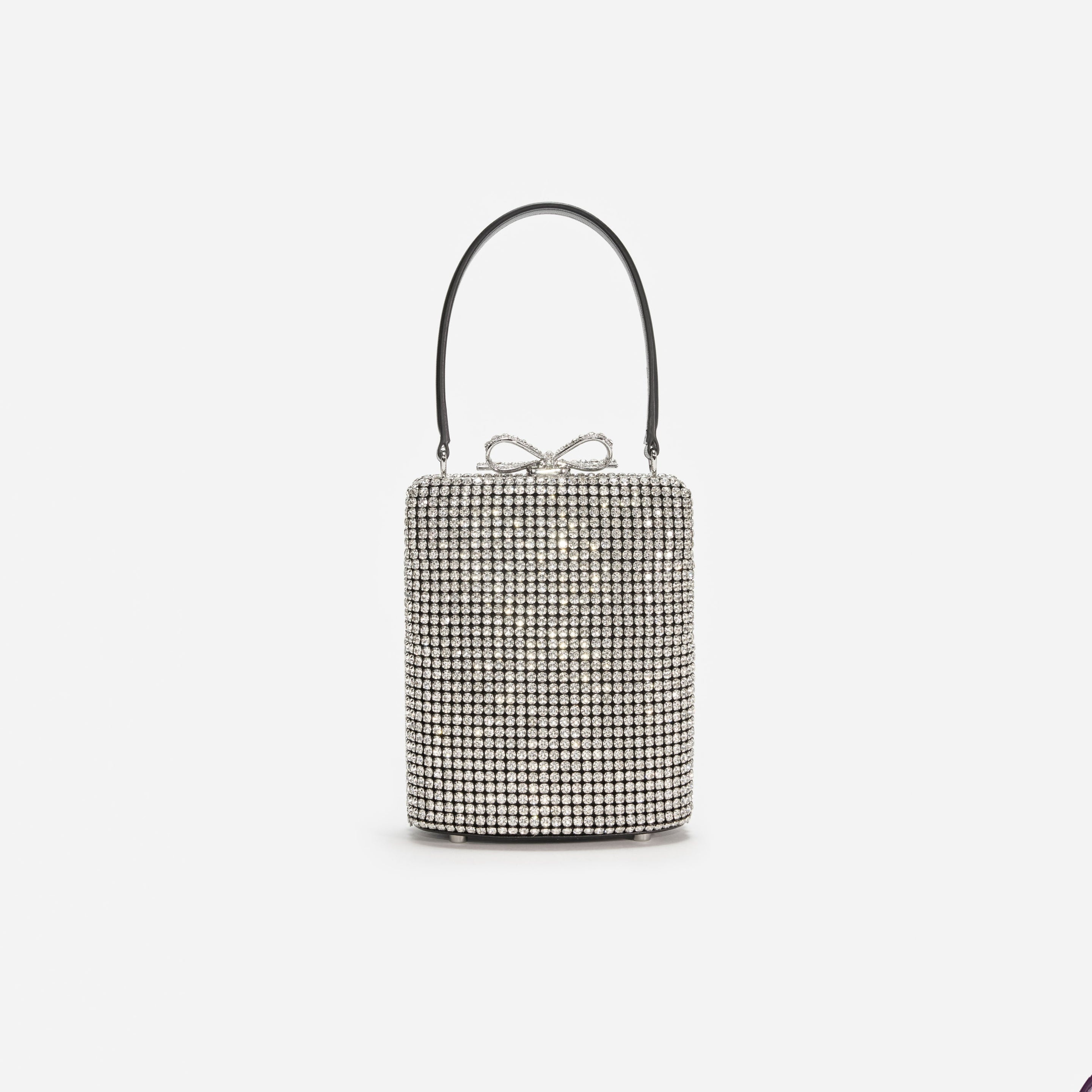 Silver Crystal Fishnet Bag - 3