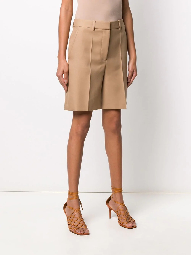 high-waisted mid-length shorts 3