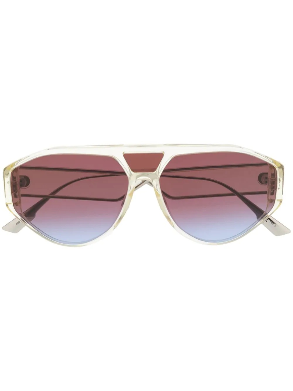 DiorClan1 aviator-frame sunglasses - 1