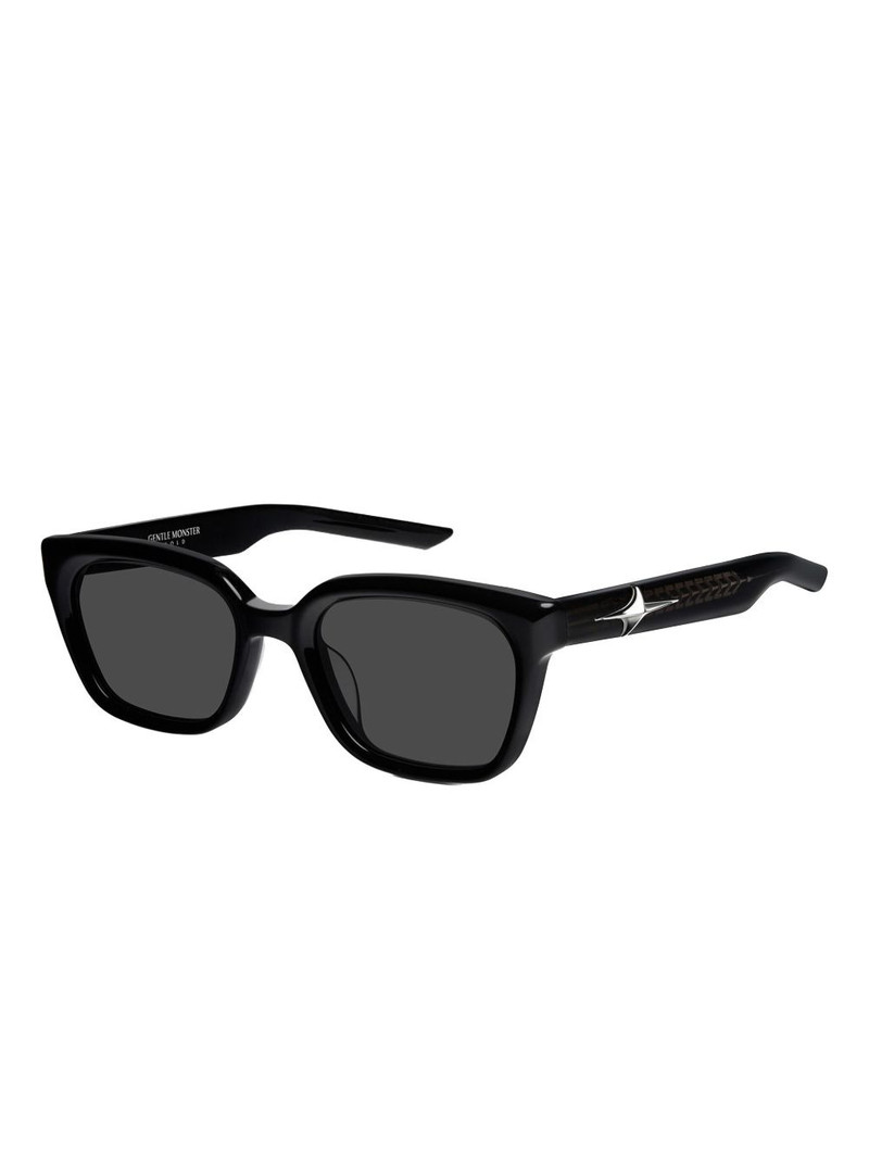 GENTLE MONSTER Hesse 01 square-frame star-detail sunglasses outlook
