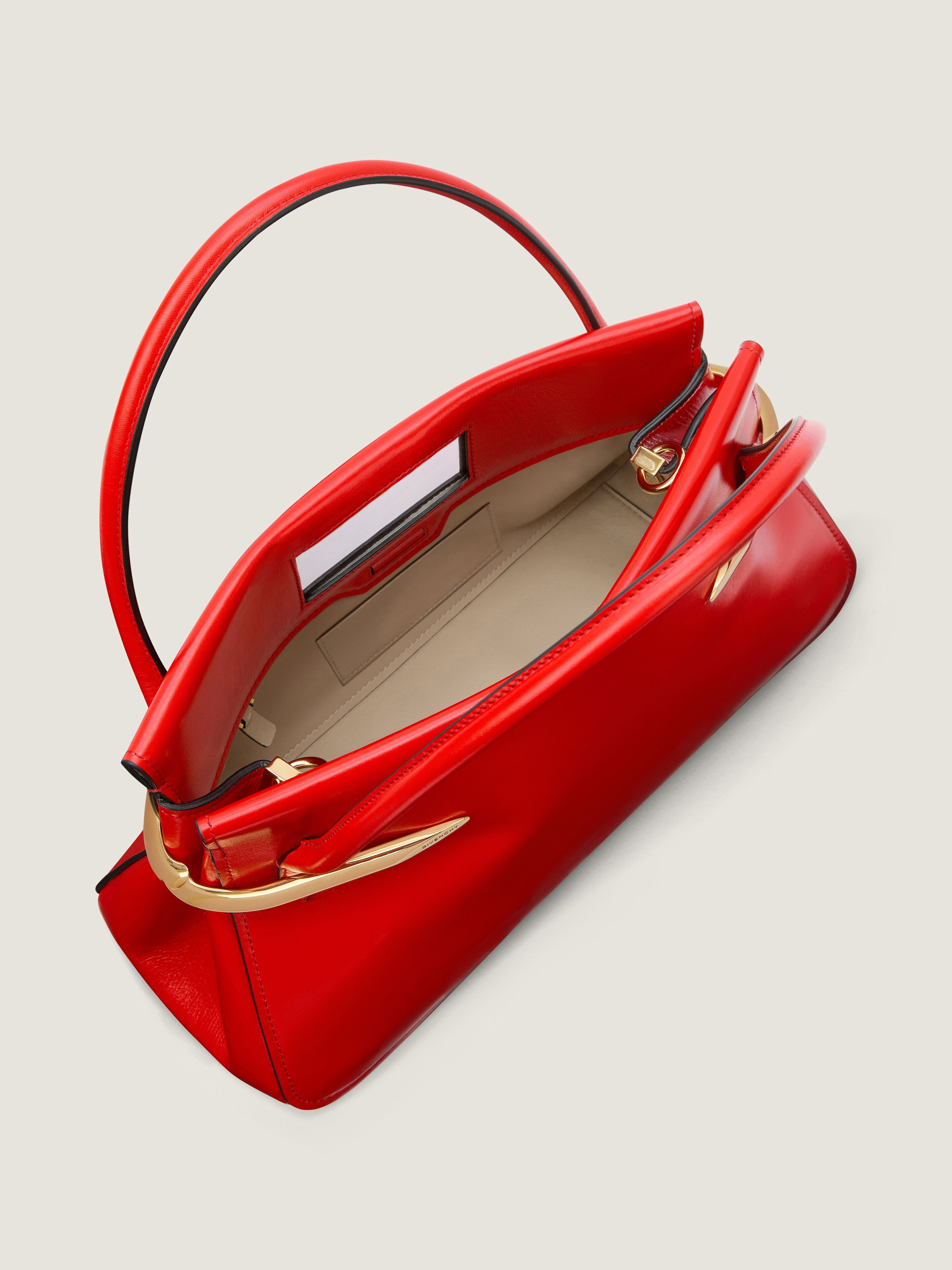 MEDIUM PINCH BAG IN LEATHER - 5