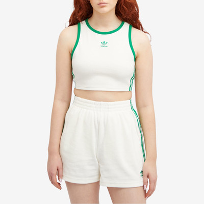 adidas Adidas Terry Cropped Tank Top outlook