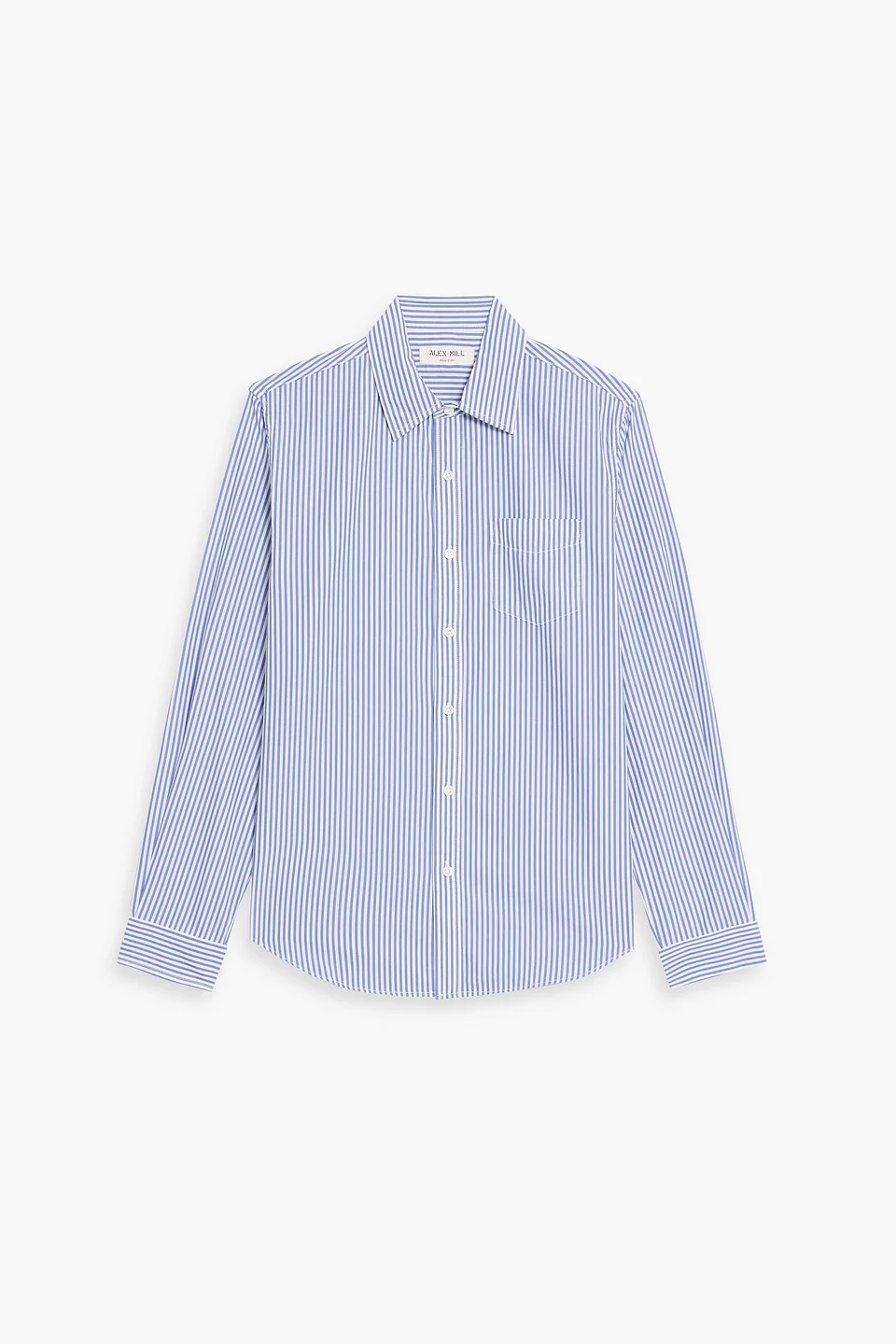 Mill striped cotton-poplin shirt - 1