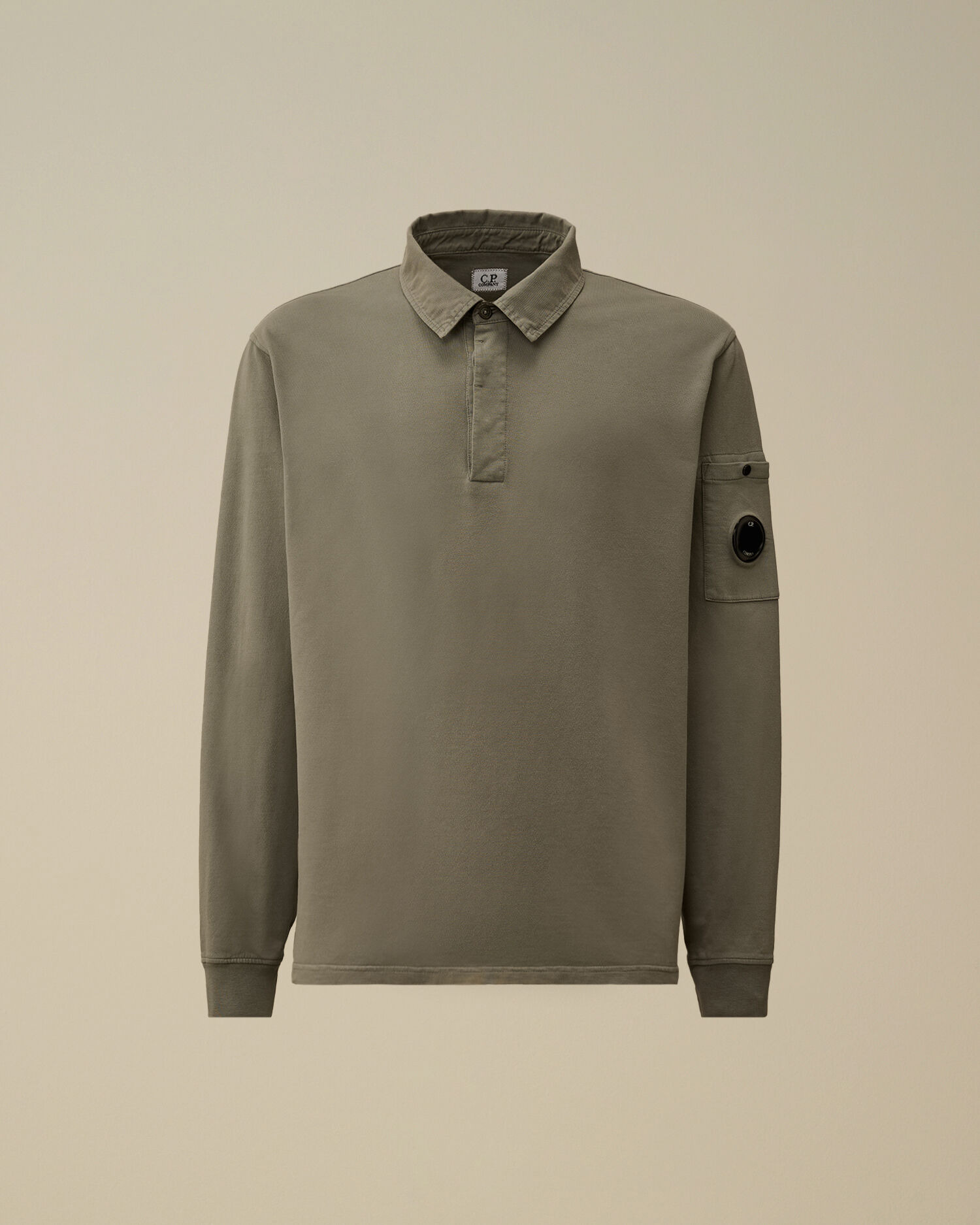 Light Fleece Polo Sweatshirt - 1