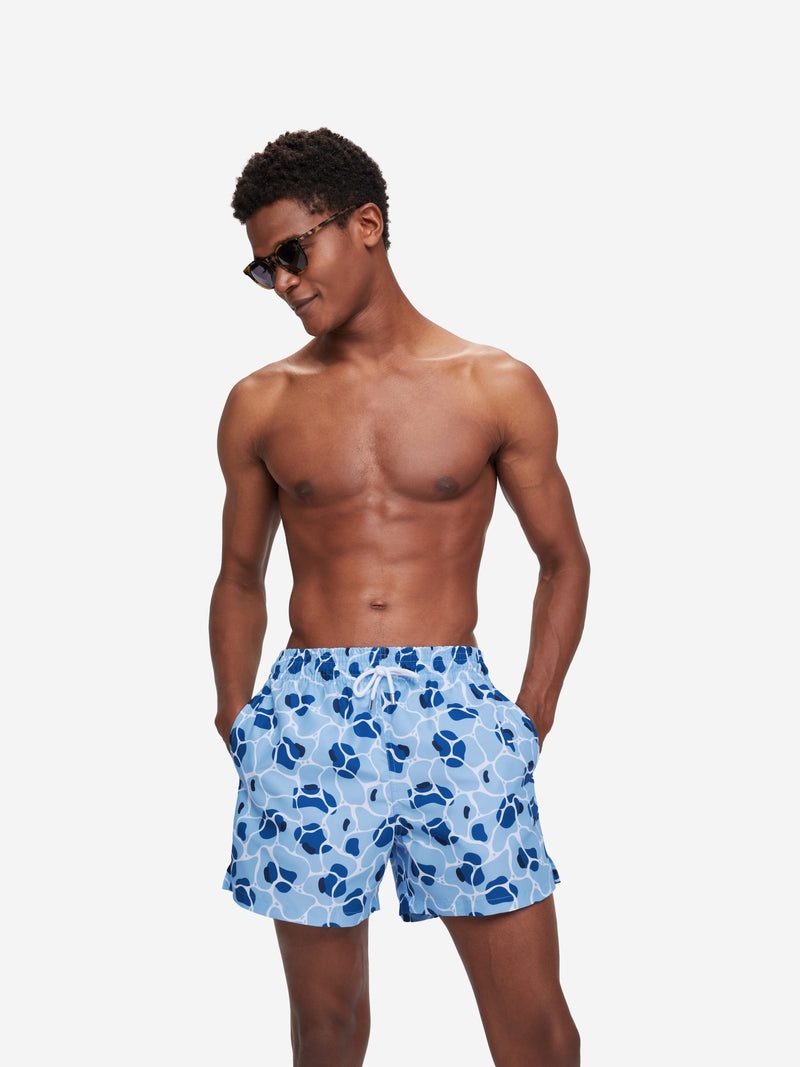 Men's Short Swim Shorts Maui 42 Blue - 2