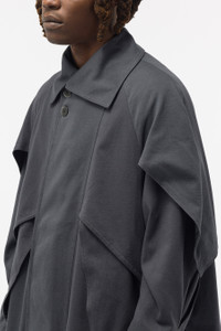 ジャケット・アウター Kiko Kostadinov 23aw OVID COAT grey 46 Kiko Kostadinov Ovid Coat in Grey | notreshop | REVERSIBLE