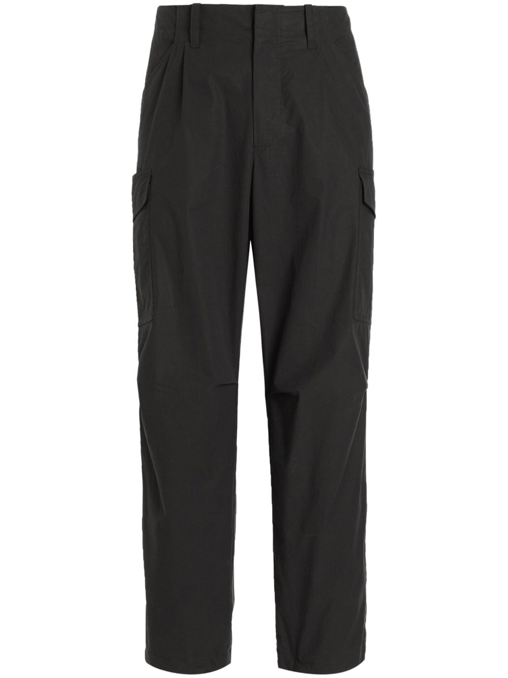 pleat-detail cargo pants - 1