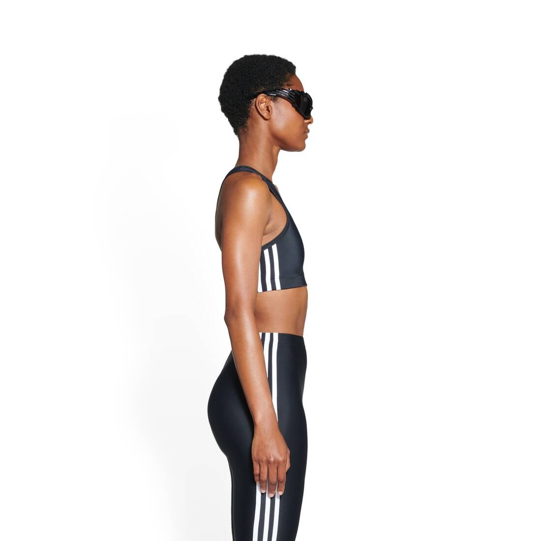 Women's Balenciaga / Adidas Athletic Bra in Black - 3
