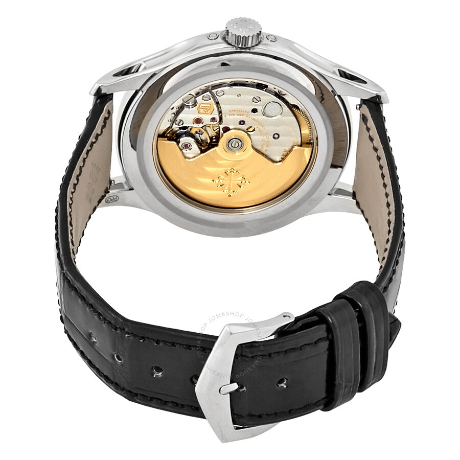 Patek Philippe Complications Moon Phases Annual Calendar Automatic Blue Sunburst Dial Men's Watch 52 - 3