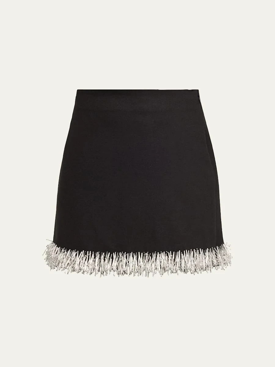 Dua Beaded Mini Skirt - 1
