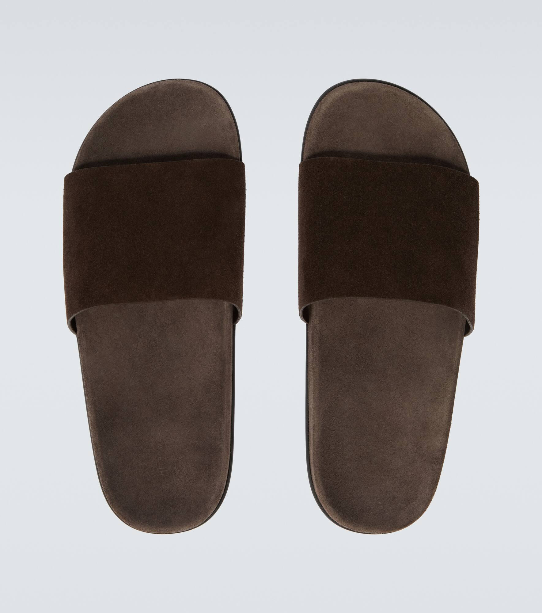 Hugh suede slides - 4
