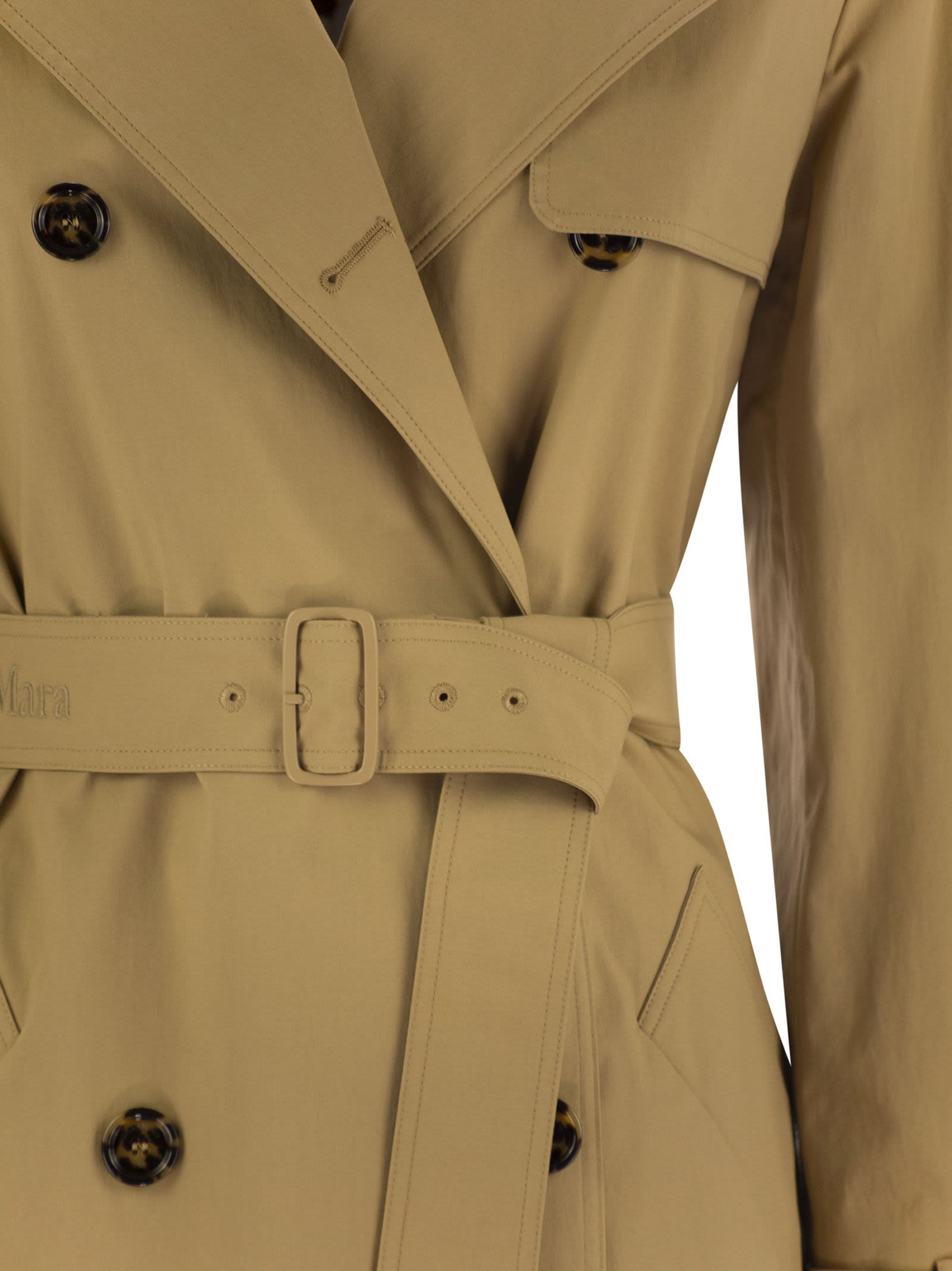 Maxmara Women Landa - Cotton Canvas Mackintosh - 4