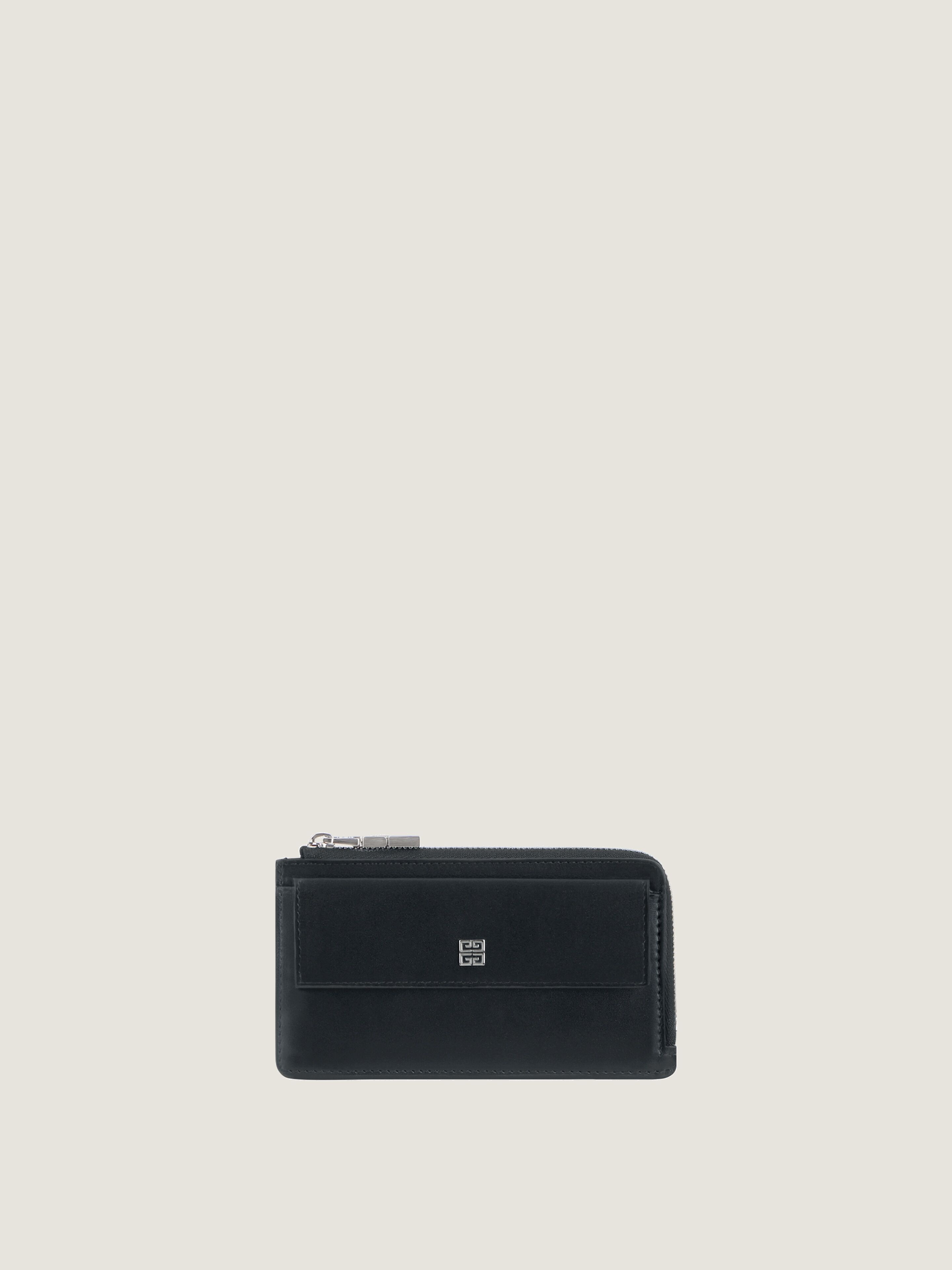 ZIPPED CARD HOLDER IN 4G BOX LEATHER - 2