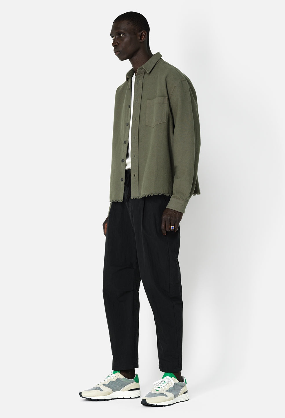 SOLID HEMI OVERSIZED SHIRT - 5