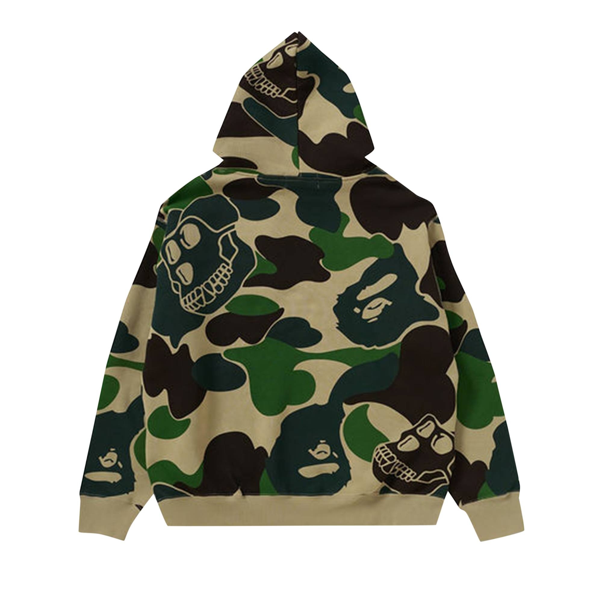 BAPE x BAYC Camo Pullover Hoodie 'Green' - 2