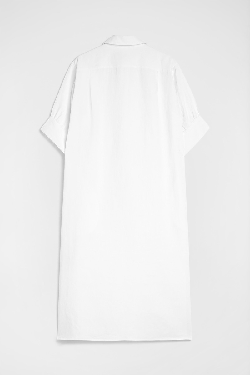 Linen Shirt Dress 6