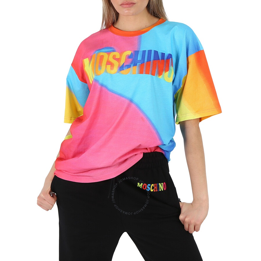 Moschino Logo-Print Oversized T-Shirt - 3
