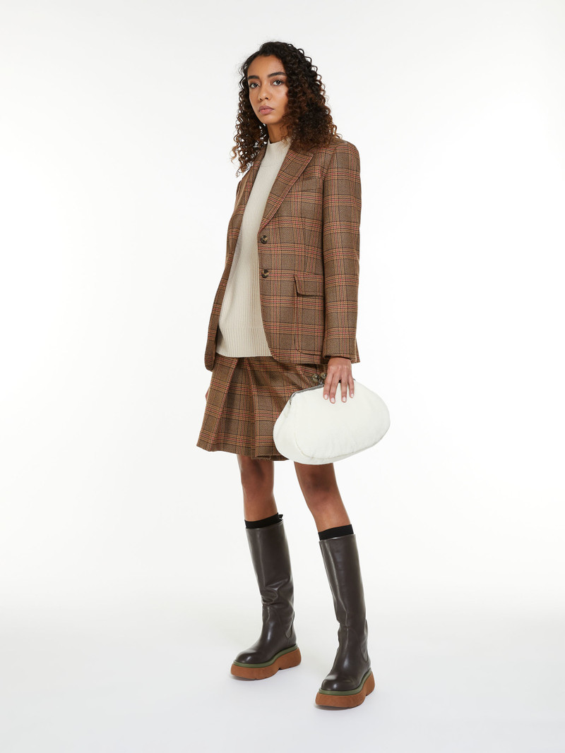 MALIA Medium Pasticcino Bag with long pile fabric 7