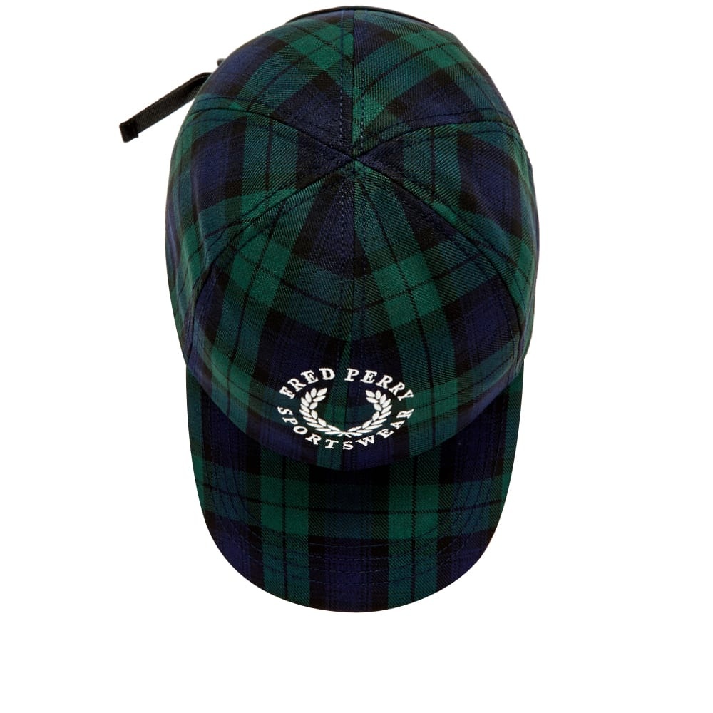 Fred Perry Authentic Black Watch Tartan Cap - 2