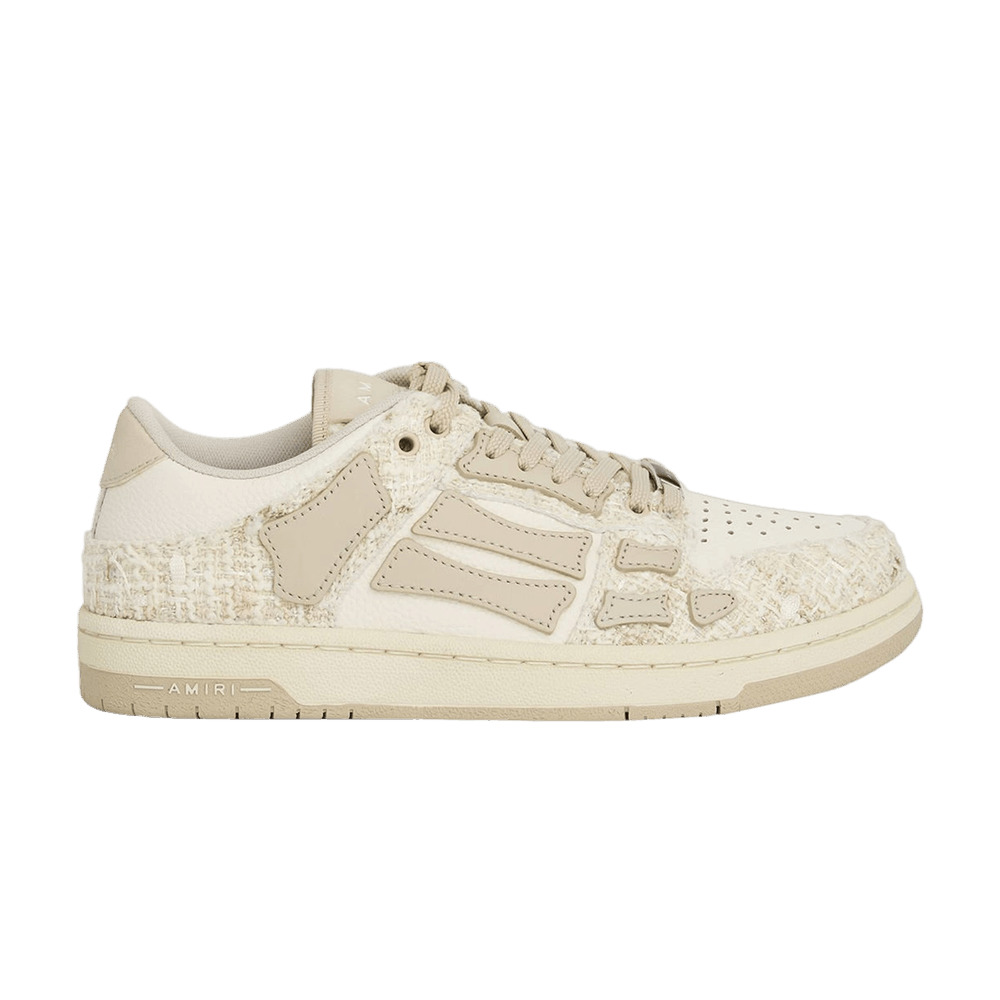 Amiri Wmns Boucle Skel Top Low 'Alabaster' - 1