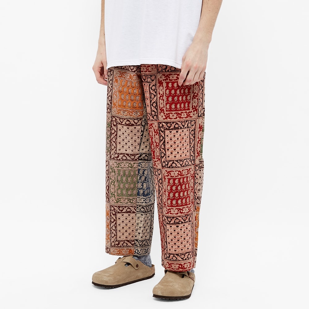 Beams Plus Block Print Drawstring Trouser - 4