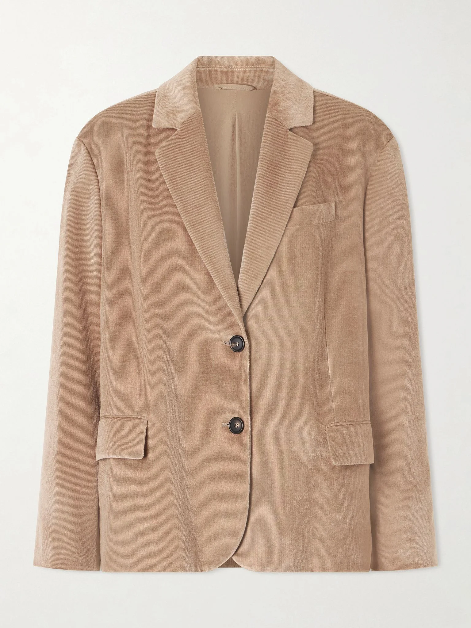 Corduroy blazer Light brown - 1